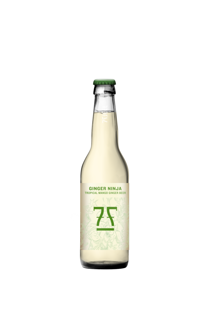 Ginger Ninja Tropical Mango Ginger Beer 12X33CL BTL 7 Fjell Bryggeri